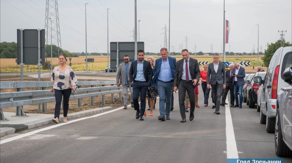 Ministar građevinarstva Momirović otvorio deo zrenjaninske obilaznice, koja se još gradi 1