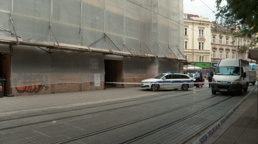 Urušio se deo zgrade u centru Zagreba 1