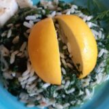 Spanakoriso - Spanać sa pirinčem na grčki način (recept) 1