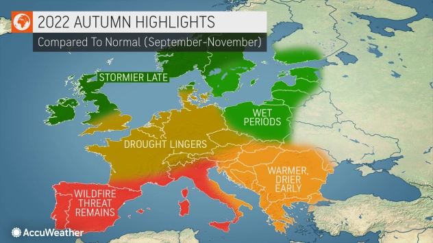 Toplotni talasi i pojave "medikejna": Kakvo vreme tokom jeseni očekuje Balkan i Evropu? 3