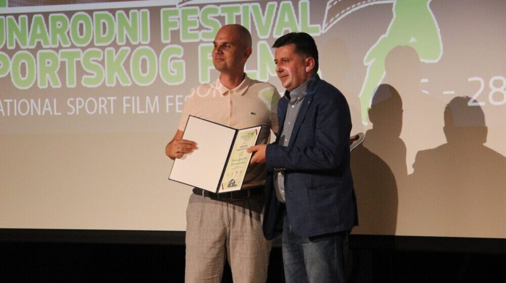 Pobednik Festivala sportskog filma “Gligorićeva Mar del Plata”, Petru Božoviću nagrada za životno delo 1
