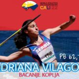Adriana Vilagoš juniorska šampionka sveta u bacanju koplja 14