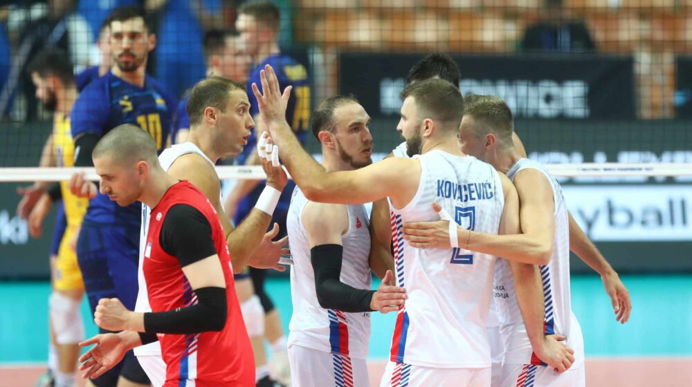 Odbojkaši Srbije pobedom protiv Ukrajine počeli SP 1