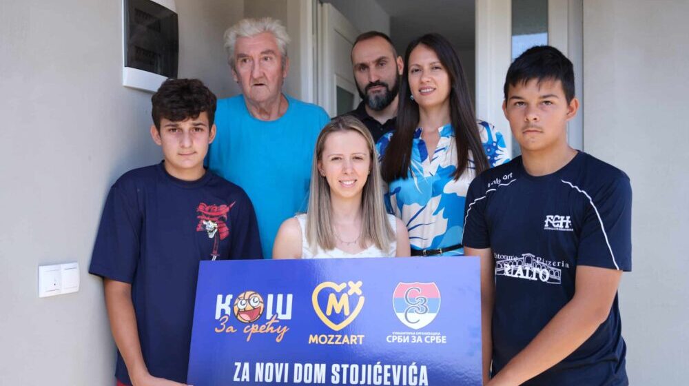 Šestočlana porodica zahvaljujući kompaniji Mozzart dobila novi dom 1