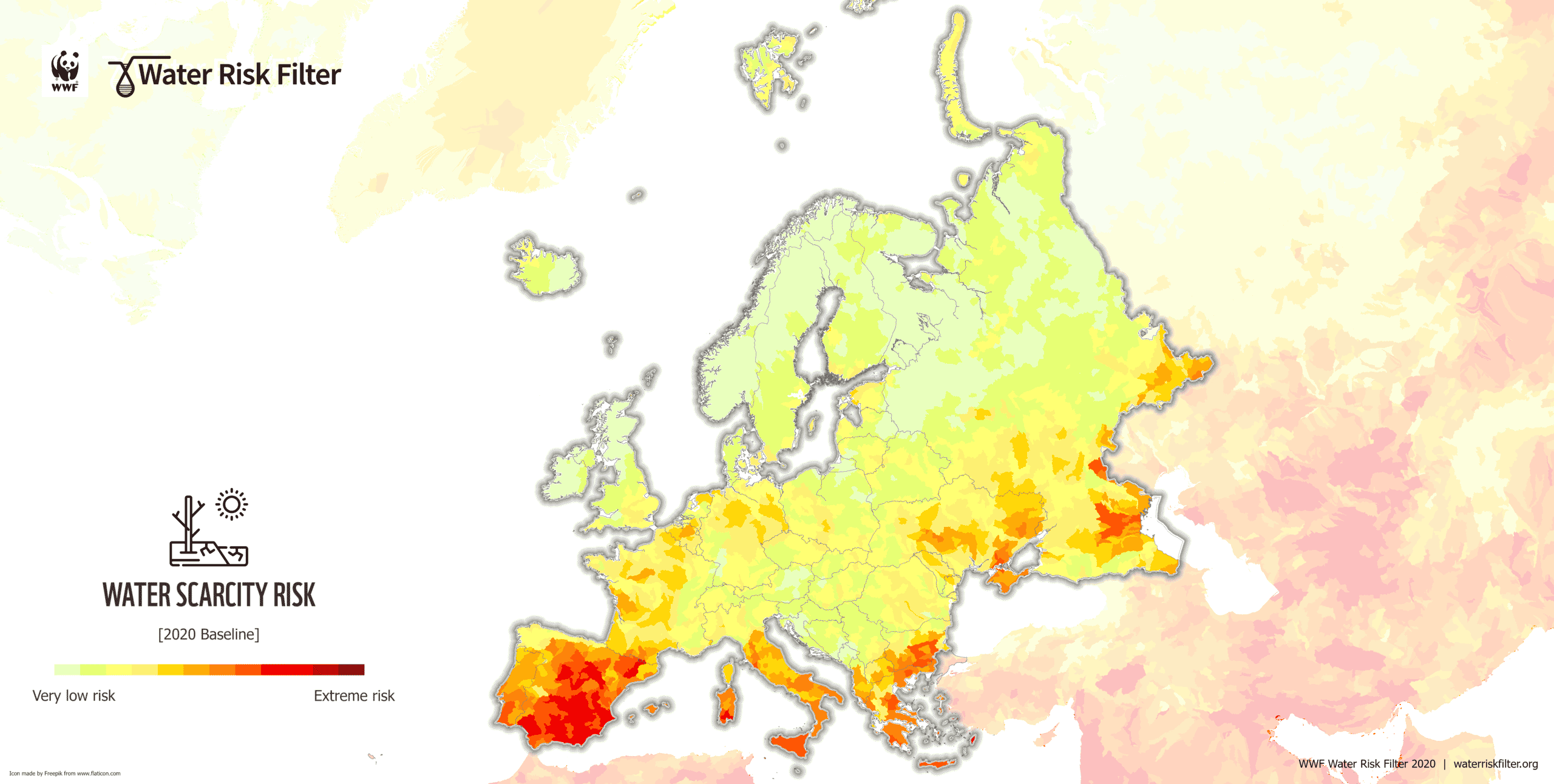 Čak 17 odsto stanovništva u Evropi suočava se s visokim rizikom od nestašice vode do 2050. godine: Koja su ugrožena područja prema analizi WWF-a 2 Čak 17 odsto stanovništva u Evropi suočava se s visokim rizikom od nestašice vode do 2050. godine: Koja su ugrožena područja prema analizi WWF-a 2