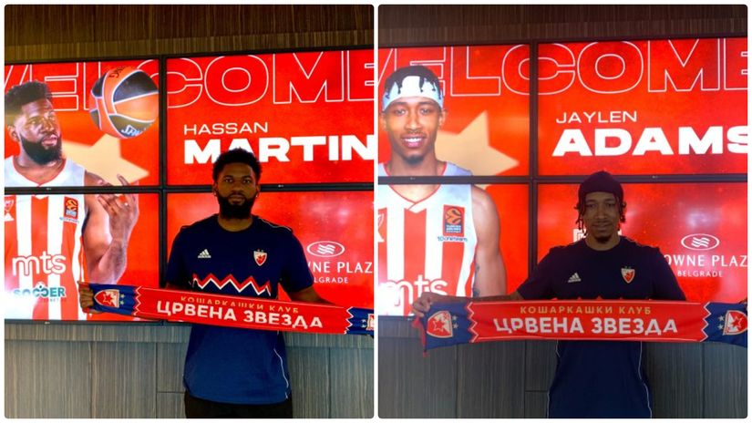 Zvezda dočekala Martina i Adamsa: Hasanu "tajne " otkrili Beron i Dženkins 1