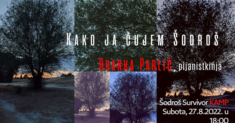 Branka Parlić i Slobodan Tišma u novosadskom kampu Šodroš 2 Branka Parlić i Slobodan Tišma u novosadskom kampu Šodroš 2