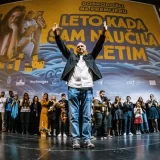 Radivoje Raša Andrić prvi dobitnik nagrade za doprinos domaćoj kinematografiji novosadskog festivala Obnova 10