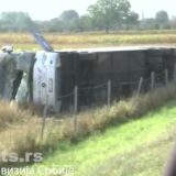Prevrnuo se autobus kod Leskovca: Povređene 34 osobe, jedna preminula 11