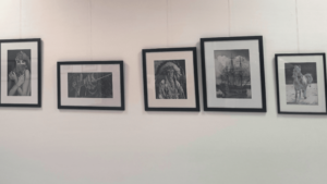 "Crno-beli svet" umetnika iz Ćuprije u Galeriji Narodnog muzeja u Vranju 2