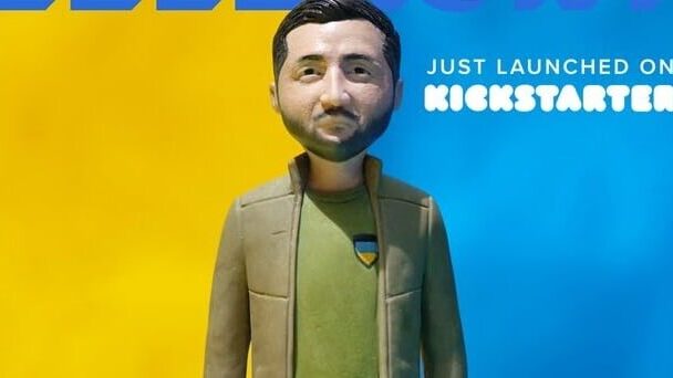 Jedan Zelenski - jedan dolar Ukrajini: Njujorška kompanija pravi figurice ukrajinskog predsednika, deo zarade ide za pomoć njegovoj zemlji 1