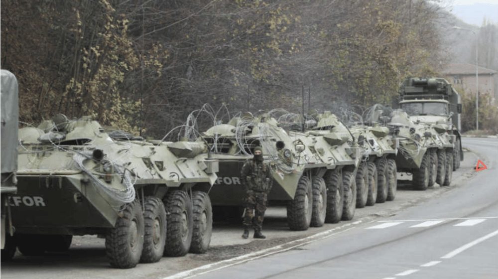 KFOR ostaje u pojačanom sastavu u blizini prelaza Jarinje i Brnjak 1