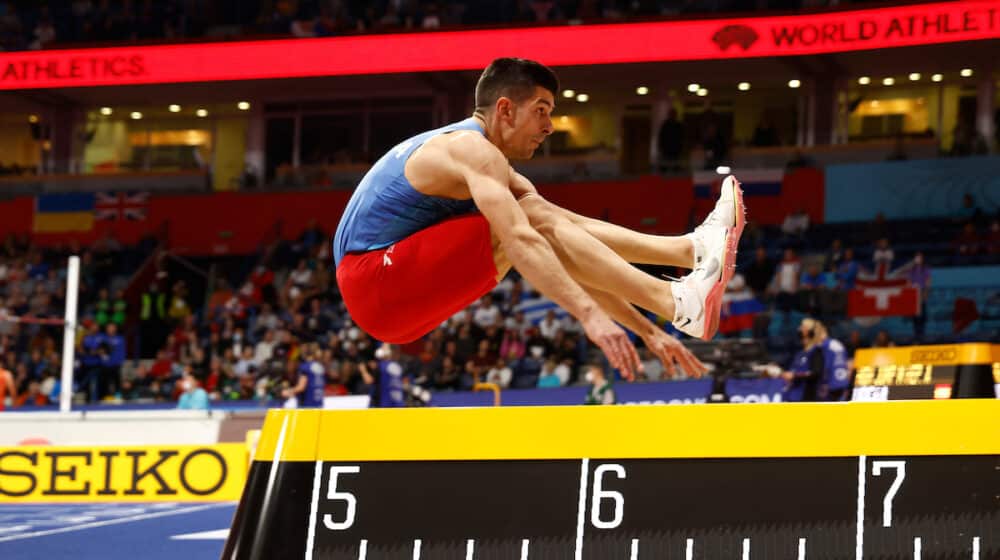 Lazar Anić u finalu skoka u dalj na Evropskom prvenstvu u Atletici 1