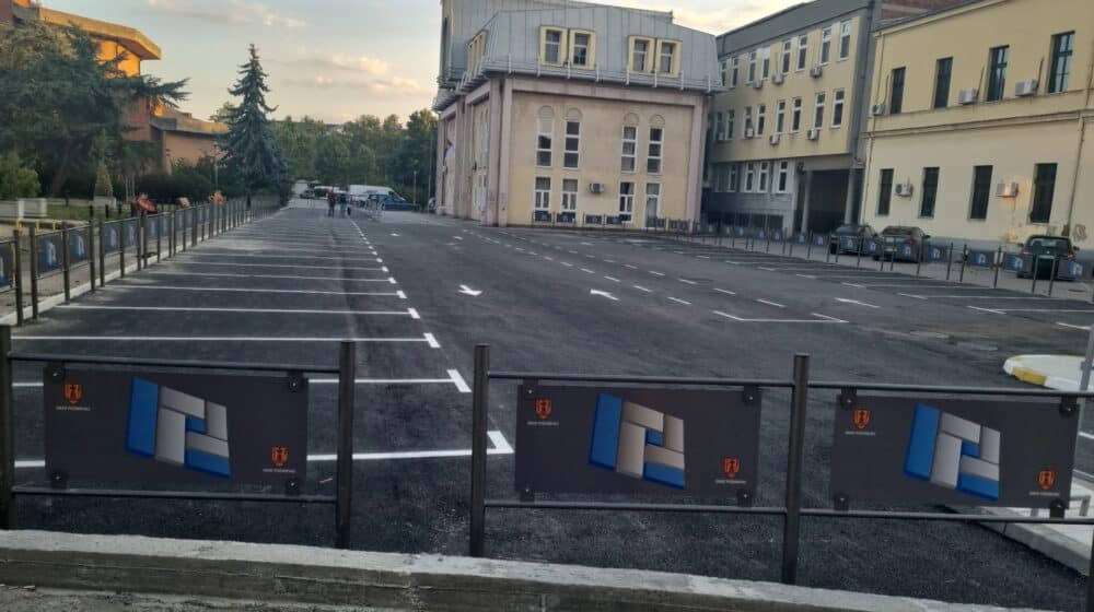 Požarevac: Rekonstruisano parkiralište “Sunčani park” počelo da radi 1