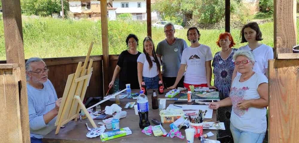 U staroplaninskom selu održana Likovna kolonija "Pakleštica 2022" 1