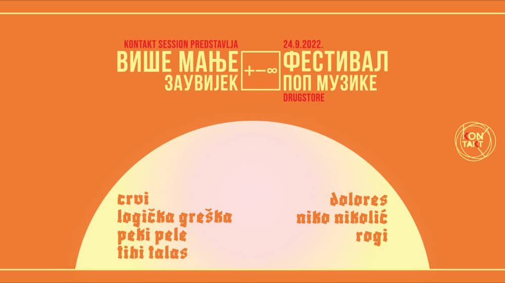 Kontakt Session predstavlja Više manje zauvijek festival pop muzike 1
