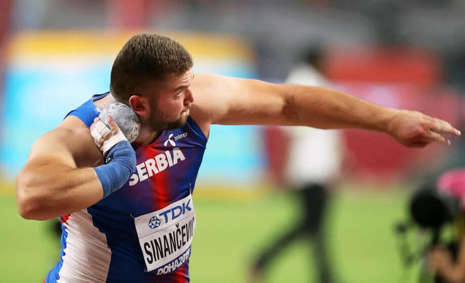 Sinančević najdalje bacio kuglu, u finale ušao i Kolašinac 1