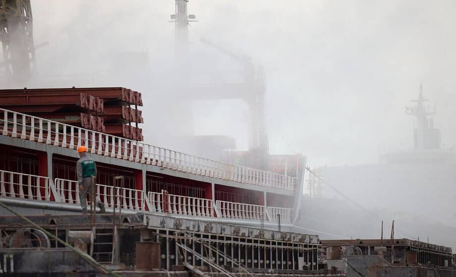 Loše vreme na Crnom moru usporava prvu ukrajinsku pošiljku žita 1