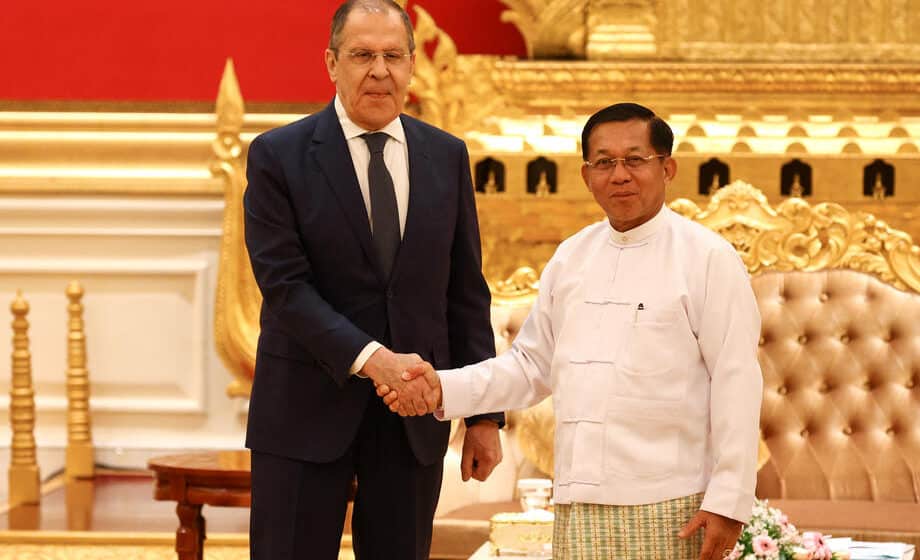 Lavrov u zvaničnoj poseti Mjanmaru 1