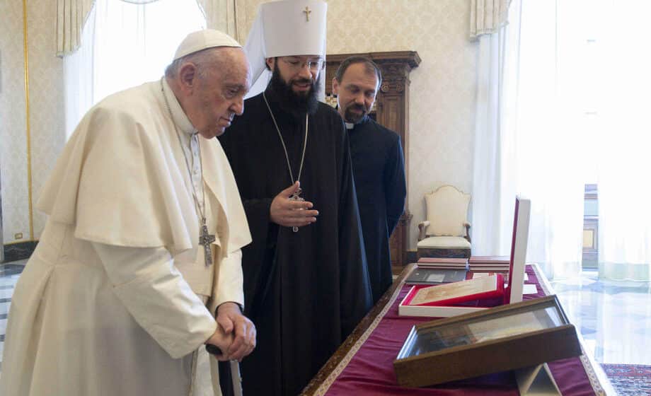 Papa Franja razgovarao sa ruskim mitropolitom Antonijem 1