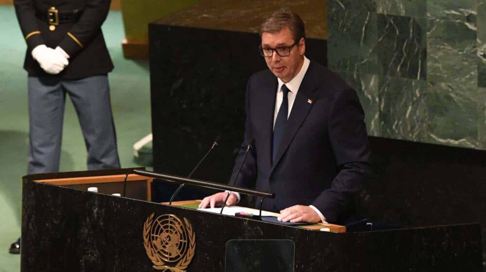 Koji su dometi Vučićevog puta u Njujork na zasedanje UN i kakav se govor očekuje? 1