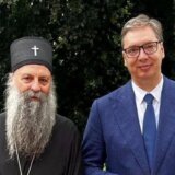 Vučić na sastanku sa patrijarhom Porfirijem 12