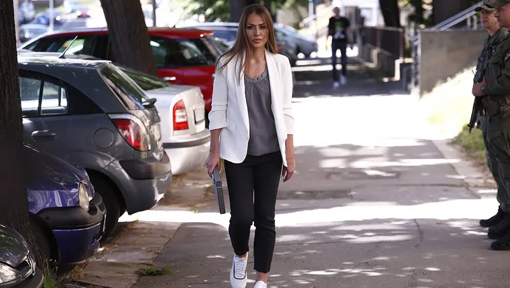 Hrkalović negirala da se ona spominje u komunikaciji Belivuka i Vučkovića 1