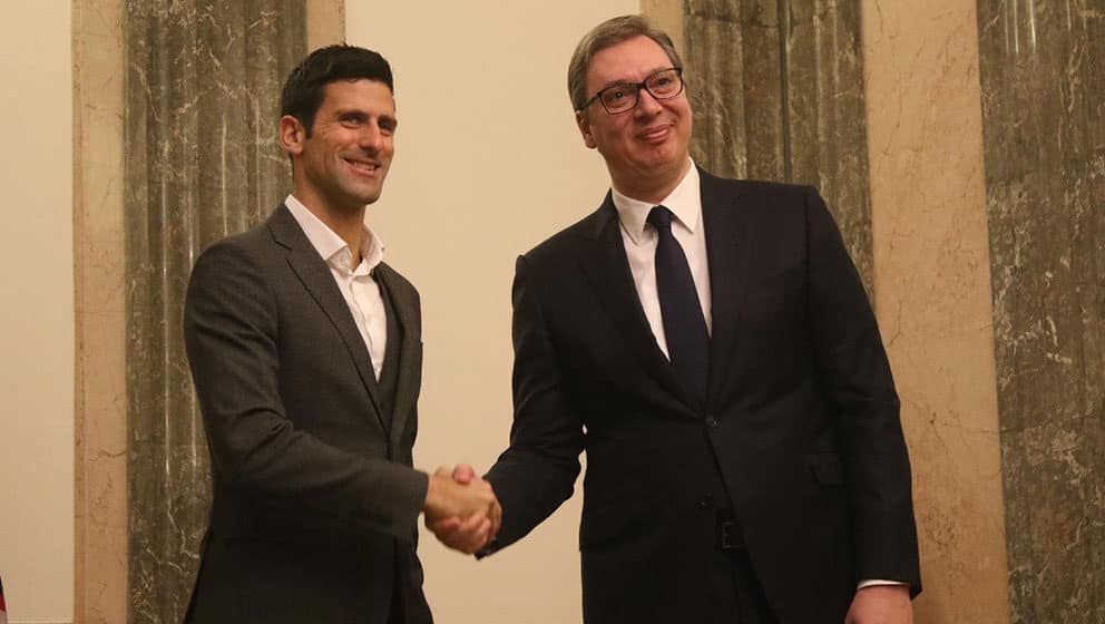 "Najveći svih vremena": Vučić čestitao Đokoviću na osvojenoj 23. grend slem tituli 1