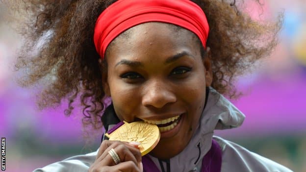 Serena Williams won the gold medal at the 2012 London Olympics.
