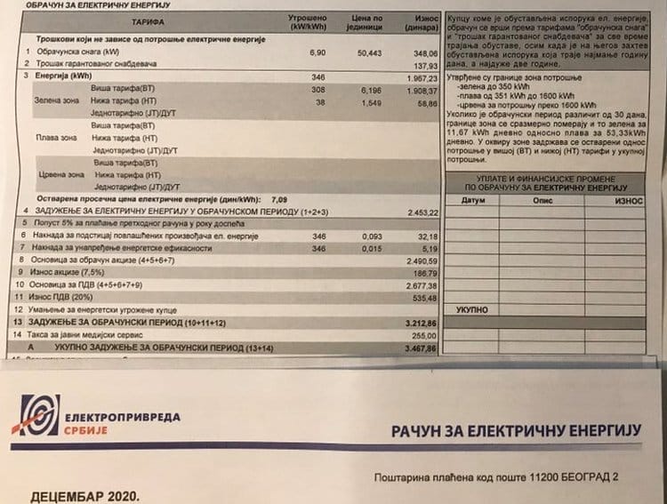 Srbija i energetika: Kako uštedeti struju i može li menjanje sijalica da ublaži energetsku krizu 4 račun za struju
