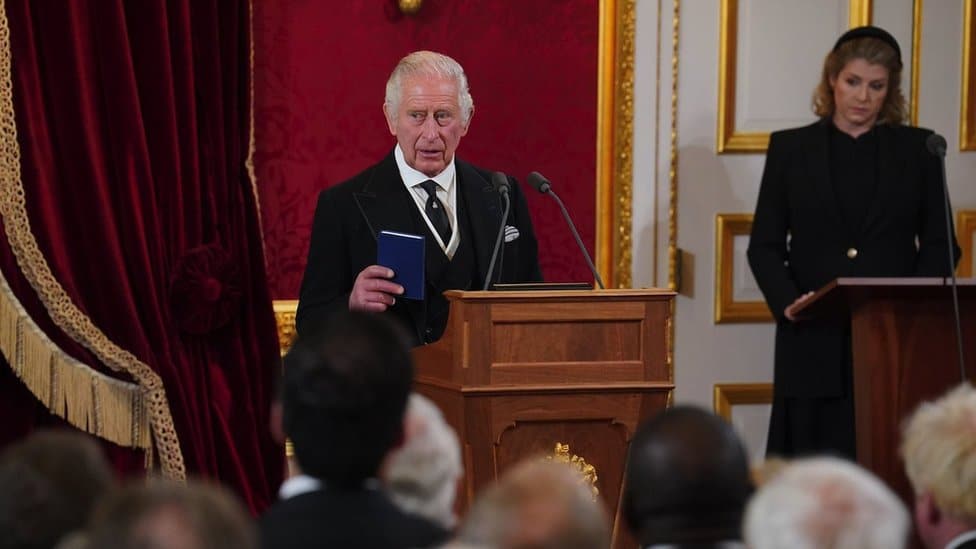 Umrla kraljica Elizabeta Druga, Čarls Treći zvanično proglašen za kralja 1 London, 10. septembar 2022.