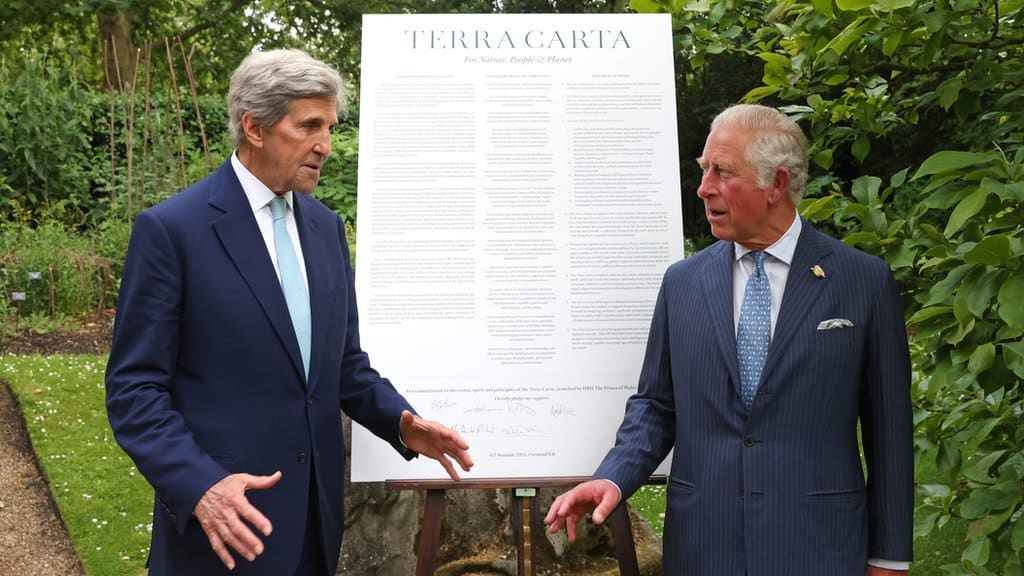 John Kerry and King Charles