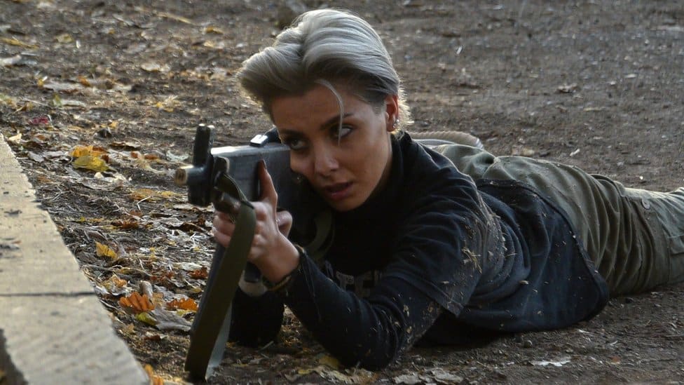 Dobrovoljci i rezervisti Odbrambene vojske Karabaha koji su se borili protiv azerbejdžanskih snaga u ovom regionu, bili su na obuci u Jerevanu, glavnom gradu Jermenije, u oktobru 2020. godine