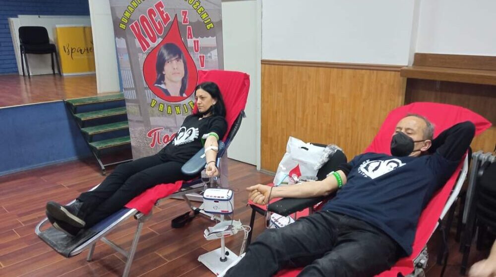 Akcija dobrovoljnog davanja krvi u manastiru Sveti Pantelejmon kod Vranja 1