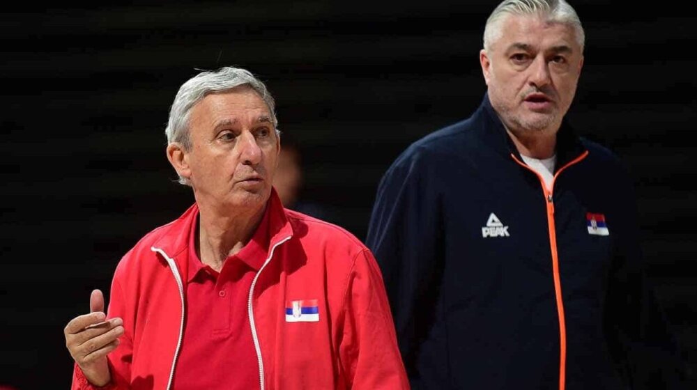 Svetislav Pešić (L) and Predrag Danilović