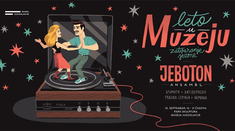 Spektakularni koncert JeboTon Ansambla sutra ispred Muzeja Jugoslavije 1