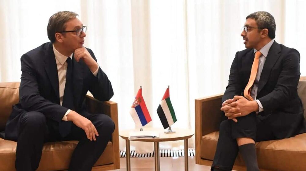 Vučić sa ministrom za spoljne poslove i međunarodnu saradnju UAE: Čvrsti uzajamni odnosi i svestrana saradnja 10