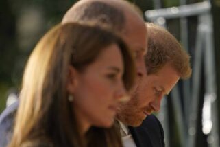 Britain Royals Prvo zajedničko pojavljivanje Vilijama, Kejt, Harija i Megan od kraljičine smrti (FOTO) 7