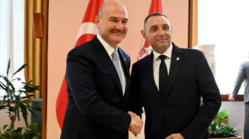 Vulin sa ministrom unutrašnjih poslova Turske: Saradnja Srbije i Turske na visokom nivou 1