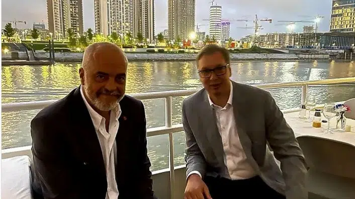 Vučić i Rama u obilasku Beograda na vodi: Ponosan na prijateljstvo sa Albanijom 1