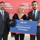 Nagrađena milionita putnica vozom na relaciji Beograd-Novi Sad 9