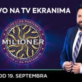 Kviz "Želite li da postanete milioner" od 19. septembra na Novoj S 6