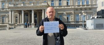 Otpušteni vozači GSP-a protestovali u Beogradu: Zahtev - ostvarenje prava radnika (FOTO) 8