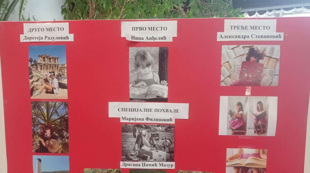 Kladovljanka Nina Anđelić pobednica nagradnog foto konkursa “Knjiga, ti i leto” 1