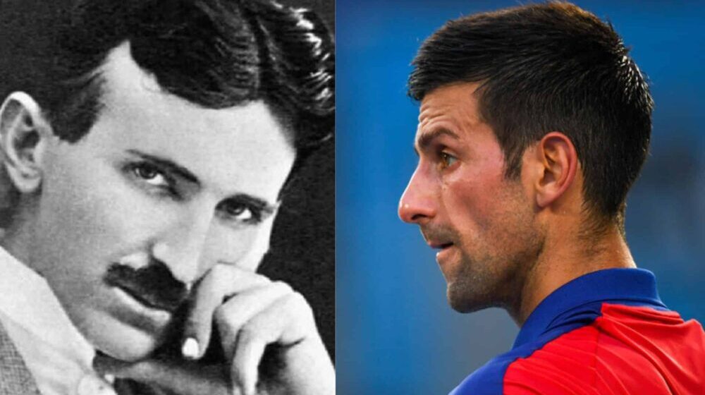 U blizini Prijedora osvanuo mural posvećen Nikoli Tesli i Novaku Đokoviću (FOTO) 1