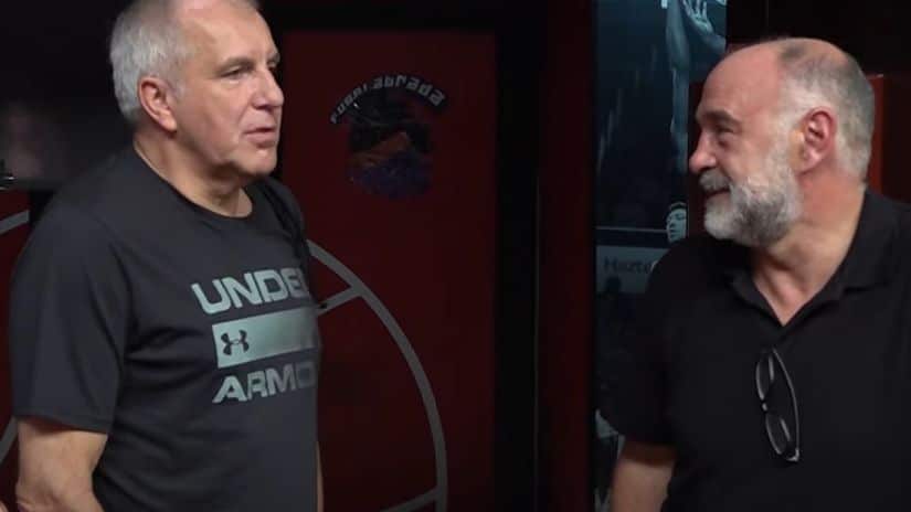 Pablo Laso posetio trening Partizana: Biće teško u Evroligi, Srbija će osvojiti Evrobasket 1