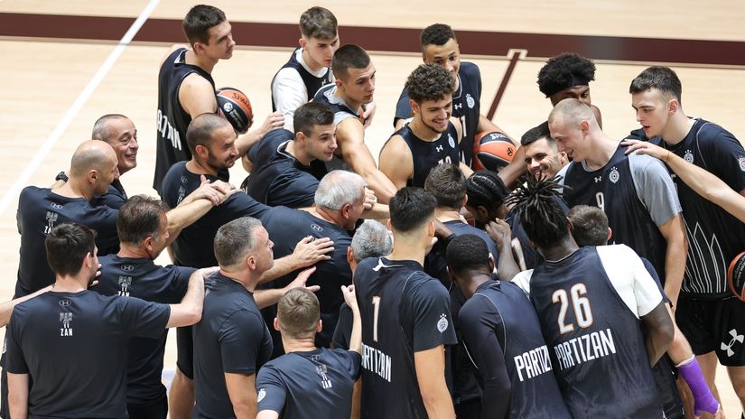 Partizan i Mega na VTB Superkupu u Moskvi 1