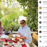 Piksi i Genije na kafici u Budvi 8