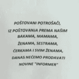 "Poštovani potrošači, danas nećemo prodavati Informer": Beogradske trafike se pridružile bojkotu 10