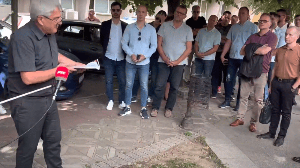 Protest advokata u Jagodini zbog nerešenog ubistva kolege Nemanje Stojanovića 1